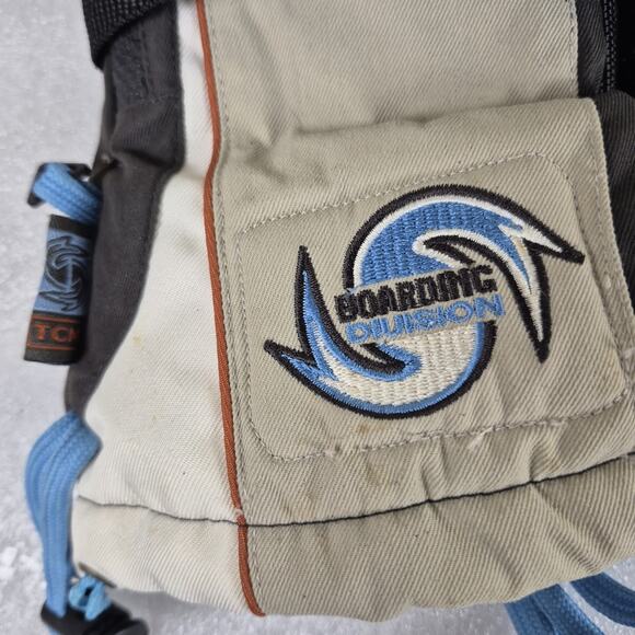 Boarding Division Snowboarding Ski Gloves Gray Mens Size 7.5 Thinsulate 100 Gram - Picture 6 of 9